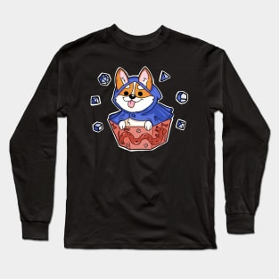 Gamer Corgi Long Sleeve T-Shirt